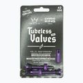 Peaty's X Chris King MK2 Presta Tubeless Valves Set 42 mm violet 2