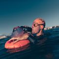 ZONE3 Vapour photochromatic/black/ hi-vis orange swimming goggles 5