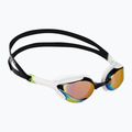 ZONE3 Volare Streamline Racing white/lime swimming goggles