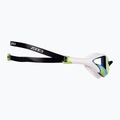 ZONE3 Volare Streamline Racing white/lime swimming goggles 3