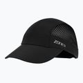 Baseball cap ZONE3 Lightweight Mesh Running petrol/reflective silver