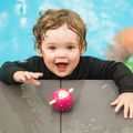 Splash About Pufferfish purple fishing toy 7
