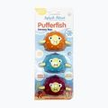 Splash About Pufferfish fishing toy 3 pcs orange / blue / purple 3