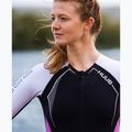 Women's Triathlon Suit HUUB Anemoi Aero Tri Suit black and white ANELCSW 9