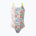 Children's one-piece swimsuit Splash About Jungle Paradise lime