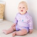 UPF 50+ baby jumpsuit Splash About Happy Nappy lilac sprnig 2