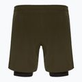 FUMETSU men's training shorts Origins Dual Layer khaki 2