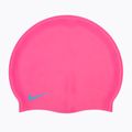 Nike Solid Silicone children's swimming cap pink TESS0106-670