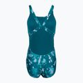 Women's one-piece swimsuit Nike Hydrastrong Multi Print Fastback mineral teal 2