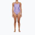 Women's one-piece swimsuit Nike Hydrastrong Multi Print Fastback space purple 7