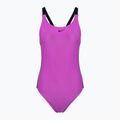 Women's one-piece swimsuit Nike Logo Tape Fastback fuchsia dream