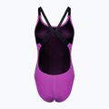 Women's one-piece swimsuit Nike Logo Tape Fastback fuchsia dream 2