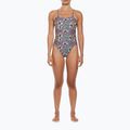 Women's one-piece swimsuit Nike Hydrastrong Multi Print pink bloom 7