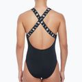 Women's one-piece swimsuit Nike Logo Tape black 6