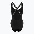 Women's one-piece swimsuit Nike Logo Tape black 2