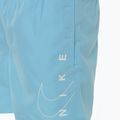 Children's Nike Split Logo 4" Volley swim shorts aquarius blue 3