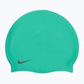 Children's swimming cap Nike Solid Silicone green shock