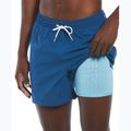 Men's Nike Solid 5" Volley court blue swim shorts 10