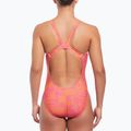 Women's one-piece swimsuit Nike Hydrastrong Solid Fastback total orange 5