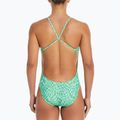 Women's one-piece swimsuit Nike Hydrastrong Cutout green shock 5