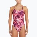 Nike Hydrastrong Cutout pink foam women's one-piece swimsuit 4