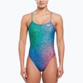 Women's one-piece swimsuit Nike Hydrastrong Cutout cool multi 4