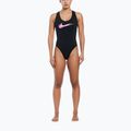 Women's one-piece swimsuit Nike Multi Logo Crossback black 2