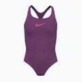 Nike Essential Racerback hot fuchsia children's one-piece swimsuit