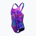 Nike Hydrastrong Multi Print Fastback persian violet children's one-piece swimsuit 3