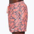 Men's Nike Tossed 5" Volley hot punch swim shorts 4