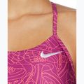 Women's one-piece swimsuit Nike Hydrastrong Multi Print Cutout hot fuchsia 4