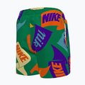 Nike Tossed Flags 4" Volley stadium green children's swim shorts 2