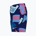 Nike Tossed Flags 4" Volley children's swim shorts midnight navy 3