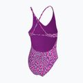 Nike Wild Lace Up vivid purple children's one-piece swimsuit 2