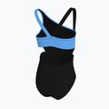 Nike Color Block Asymmetrical Monokini Children's Swimsuit Black 2