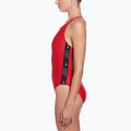 Women's one-piece swimsuit Nike Logo Tape Fastback university red 4