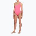 Women's one-piece swimsuit Nike Essential Asymmetrical hyper pink 2