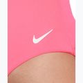 Women's one-piece swimsuit Nike Essential Asymmetrical hyper pink 4