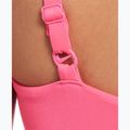 Women's one-piece swimsuit Nike Essential Asymmetrical hyper pink 5