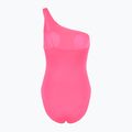 Women's one-piece swimsuit Nike Essential Asymmetrical hyper pink 2