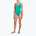Women's one-piece swimsuit Nike Essential V-Neck stadium green 2