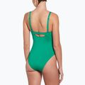 Women's one-piece swimsuit Nike Essential V-Neck stadium green 3