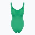 Women's one-piece swimsuit Nike Essential V-Neck stadium green 2