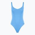 Women's one-piece swimsuit Nike Essential V-Neck university blue