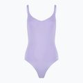 Women's one-piece swimsuit Nike Essential V-Neck hydrangeas