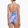 Nike Floral Blur V-Neck women's one-piece swimsuit hydrangeas 3