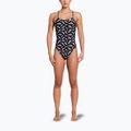 Women's one-piece swimsuit Nike Hydrastrong Cutout jet black 2
