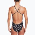 Women's one-piece swimsuit Nike Hydrastrong Cutout jet black 3