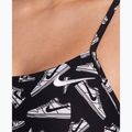 Women's one-piece swimsuit Nike Hydrastrong Cutout jet black 4