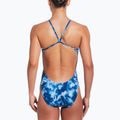 Women's one-piece swimsuit Nike Hydrastrong Cutout blue 3
